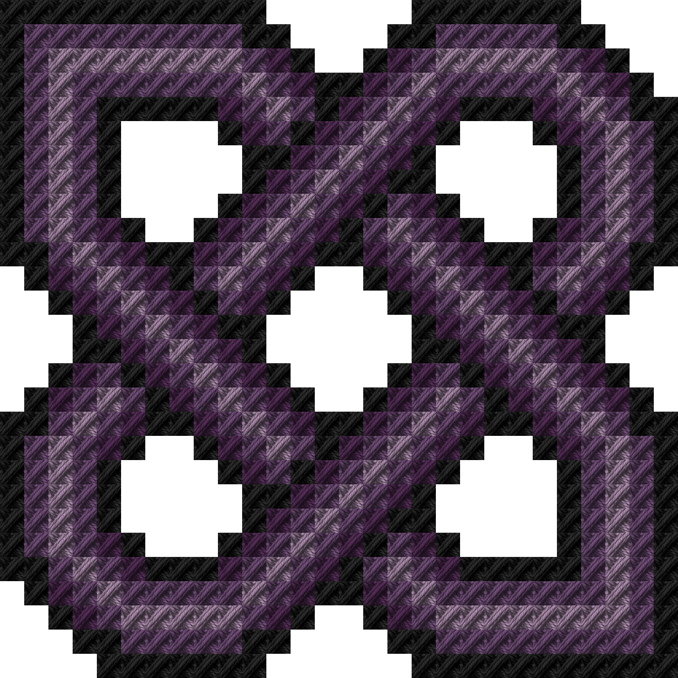 Sample stitched in Lavender