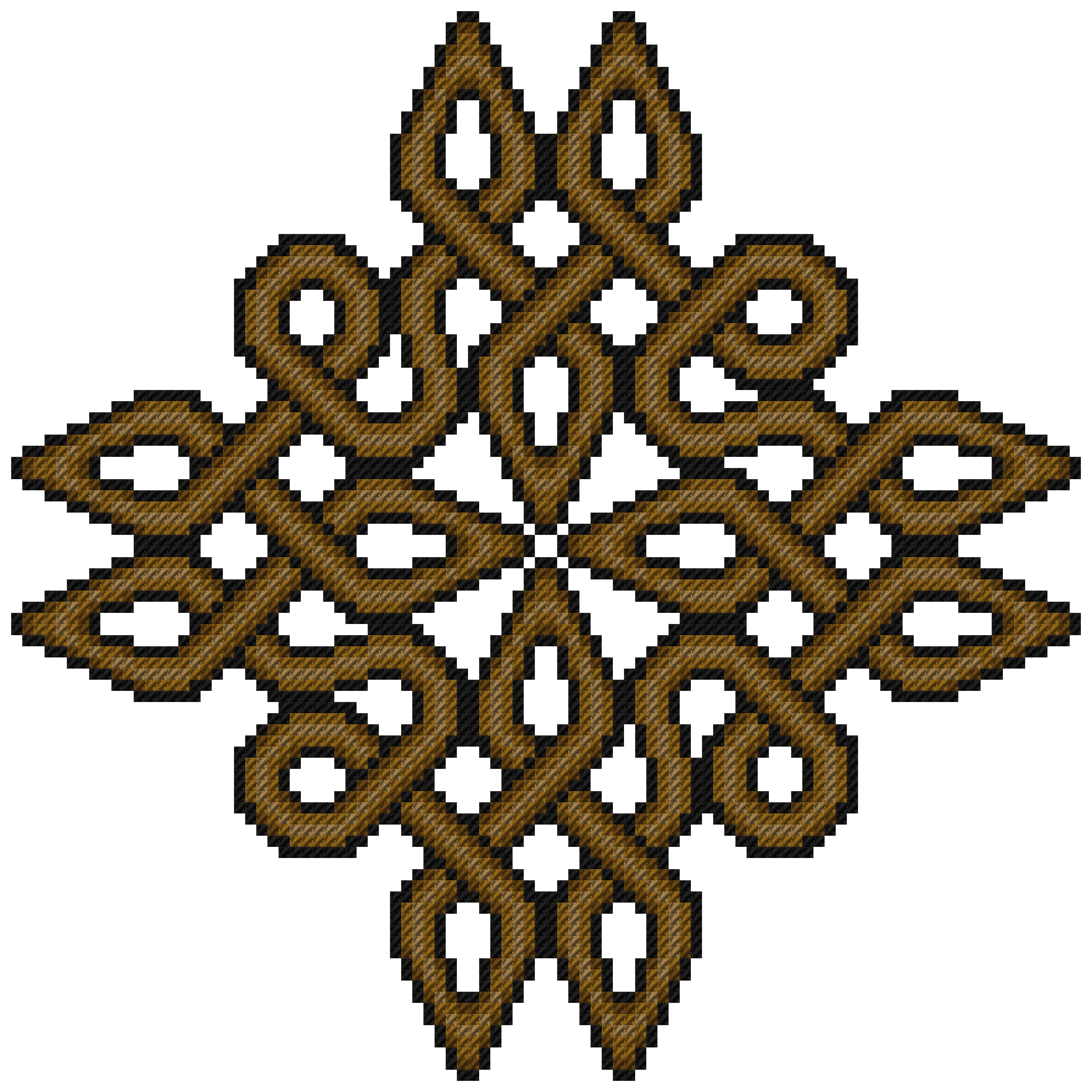 Sunburst pattern render